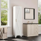 Bevivog 67" Slim Storage Cabinet, Narrow Metal Cabinet Closet - Image 6
