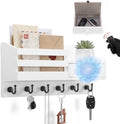 Key Holder Wall Mount with car Key Faraday Box by Unknown