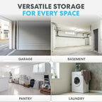 Simpli-Magic 4-Tier Heavy Duty Plastic Storage Shelving Unit, Garage & Basement - Image 7