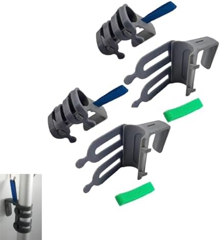 Broom and Mop Organizer for Cleaning Cart Wall Hanging Broom Holder - Image 6