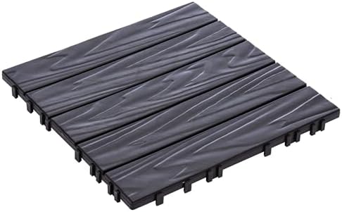 68-Pack Plastic Interlocking Deck Tiles 61.6 Sq.Ft Outdoor Flooring Super - Image 2
