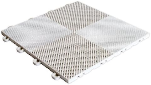 MODUTILE Interlocking Perforated/Drain Floor Tiles by MODUTILE