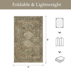 GENIMO 5x8 Outdoor Rug, Washable - Image 2
