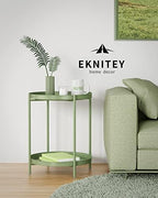 EKNITEY 2 Tier End Table - Image 6