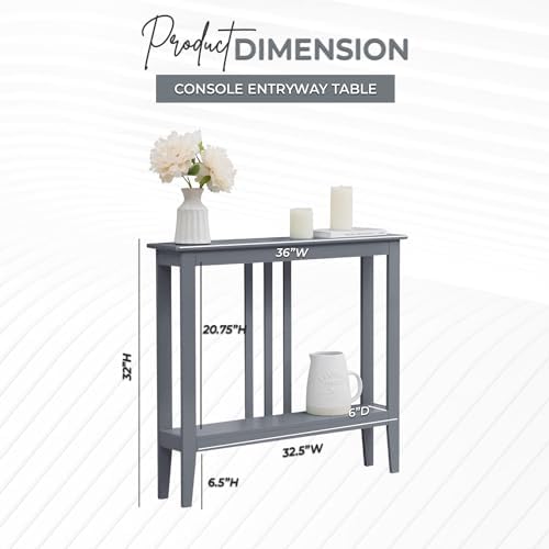 Kings Brand Narrow Console Table - Image 2