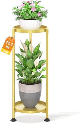 LASZOLA Metal Plant Stand Indoor Tall by LASZOLA