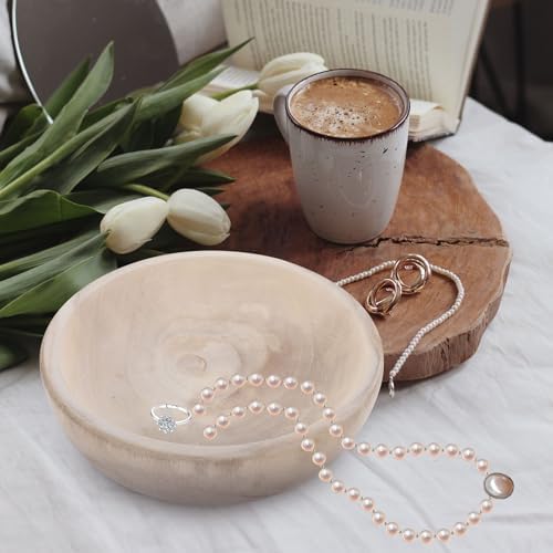 SHINEOFI Wooden Jewelry Dish Tray - Image 5