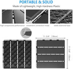 12"x12" Deck Tiles, 36 Pack Interlocking Patio Flooring, Dark Grey - Image 5