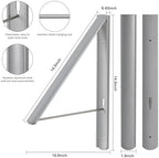 Foldable Clothes Drying Rack, Wall Mounted - Image 3