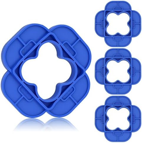 4 Packs 4-in-1 Multi-Size Deck Spacer Tool, 4 Thicknesses Deck Board Spacers by Dexspoeny