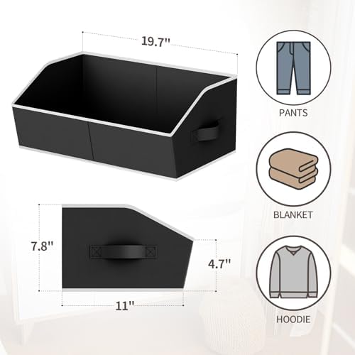 Homsorout Storage Bins for Shelves - Image 5
