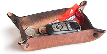 Main Street Forge Leather Valet Tray by MainStreetForge