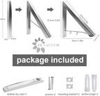 Drying Racks for Laundry Foldable, Wall Mounted Clothes Drying Rack - Image 6