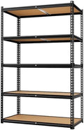 LEVELEVE 5-Tier Storage Shelving Unit, by Enjoyyourlife