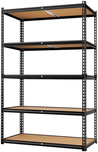 LEVELEVE 5-Tier Storage Shelving Unit, by Enjoyyourlife