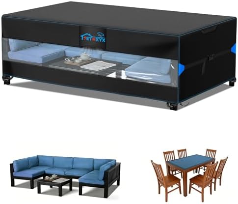 Patio Furniture Covers, 600D Oxford by SETOXYX