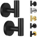 Kruodop Towel Hooks for Bathroom, 2 Packs Wall Mount Towel Holder, Stainless by Kruodop