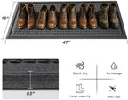 HIYARD Boot Tray for Entryway, Non-Slip Shoe Tray Drying Mat, Waterproof Boot - Image 2