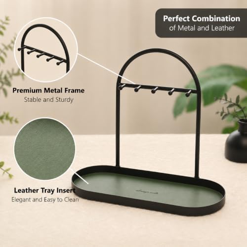 Shinpuru Key Holder Tray, Metal Stand - Image 3