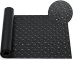 Breling 16 in x 10 ft Rubber Flooring Rolls Mats, Heavy Duty Diamond Plate Coin by Breling