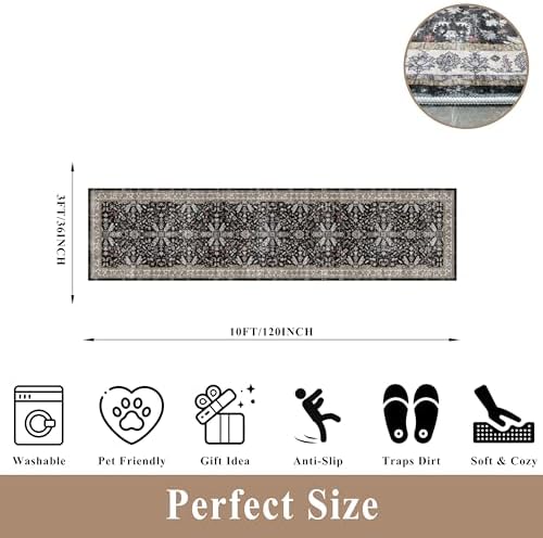 3x12 ft Long Hallway Runner Rug - Image 2