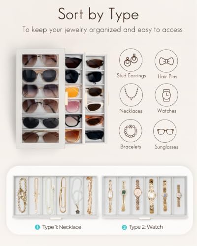 VLANDO 18-Slot Sunglasses Organizer Case - Image 3