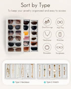 VLANDO 18-Slot Sunglasses Organizer Case - Image 3