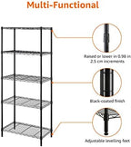 Amazon Basics 5-Shelf Multipurpose Adjustable Steel Garage Shelving Unit - Image 5