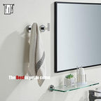 JQK Chrome Bathroom Towel Hook, 304 Stainless Steel Coat Robe Clothes Hook - Image 3