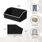 Homsorout Storage Baskets for Shelves - Image 2
