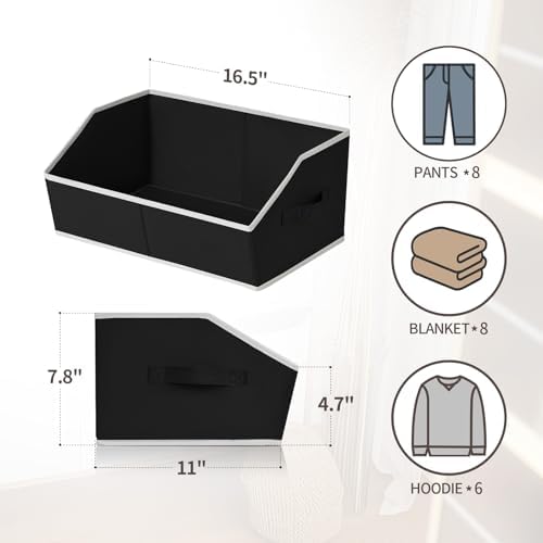 Homsorout Trapezoid Closet Shelf Organizer - Image 2