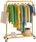 Sywhitta Metal Clothing Rack on Wheels by haseverythingyouneed