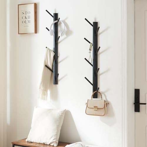 TIOPGHAD 2-Pack Vertical Wall Mount Coat Rack by TIOPGHAD