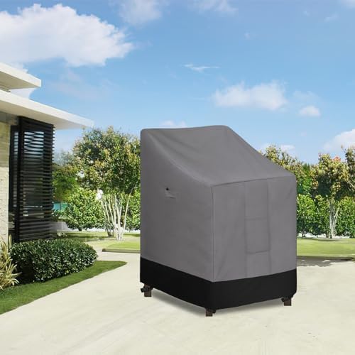 Easy-Going Outdoor Stackable Chair Cover, 2 Pack-28Wx36Dx47H inch - Image 2