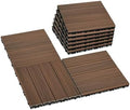 Skypatio Interlocking Deck Tiles 9 PCS, Poolside & Garden by Skypatio