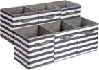 Amazon Basics Collapsible Fabric Storage Bins by AmazonBasics