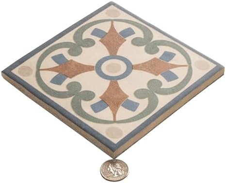 Mosaic Porcelain Tile Green Terracotta 6x6 Matte 19-Pack - Image 5