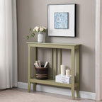 Kings Brand Narrow Console Table w/Storage Shelf by KingsBrandFurniture