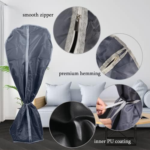 J&C 420D Fan Cover Waterproof Floor Fans Cover Pedestal Fan Covers Dustproof - Image 4