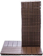 Interlocking Deck Tile – 68-Pack 11.42"x11.42" Plastic Flooring Tile, 61.60 - Image 4