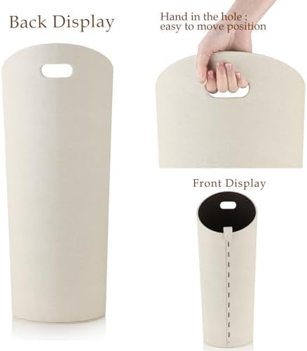 Tall Umbrella Holder White That won't Tip Over and Removable Drip Water Tray - Image 5