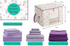 Chaos Cleared Canvas Storage Bags Designer Organizer 2 Pack – Seasonal Storage - Image 2