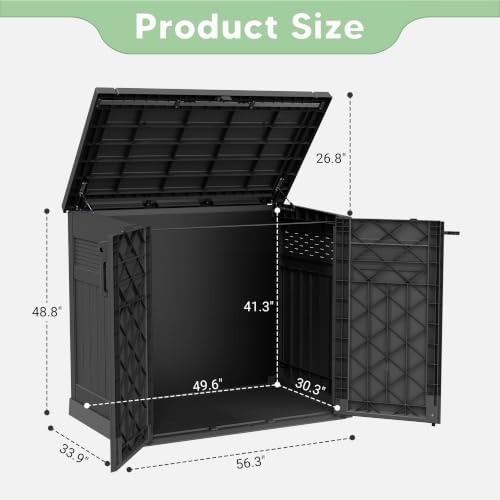 Large Outdoor Storage Box 51 Cu Ft - Image 5
