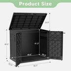 Large Outdoor Storage Cabinet 51 Cu Ft - Image 6
