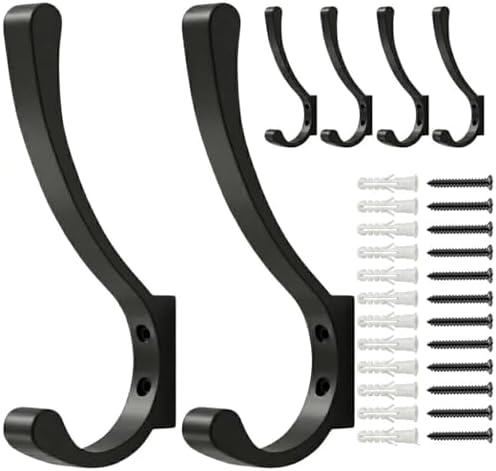 Coat Hanger Hooks Wall Mount by saffruff