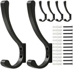 Coat Hanger Hooks Wall Mount by saffruff