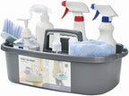 ALINK Large Plastic Shower Caddy Tote, Portable Storage Caddy Basket Organizer by ALINK