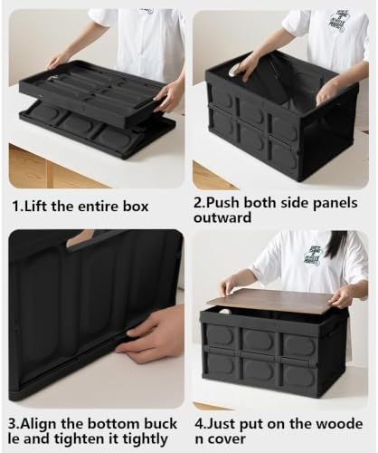 Collapsible Storage Bins Box - Image 4