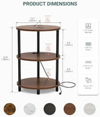 Small Round Side Table - Image 2