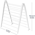 Whitmor Spacemaker Folding Drying Rack, Indoor Clothes Organizer - Image 2